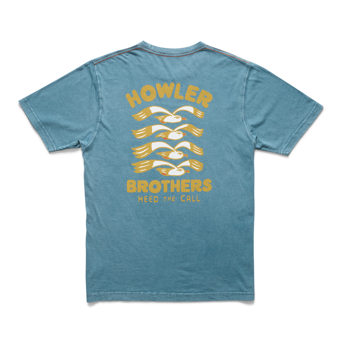 Howler Bros Flocka Seagulls Tee - Storm