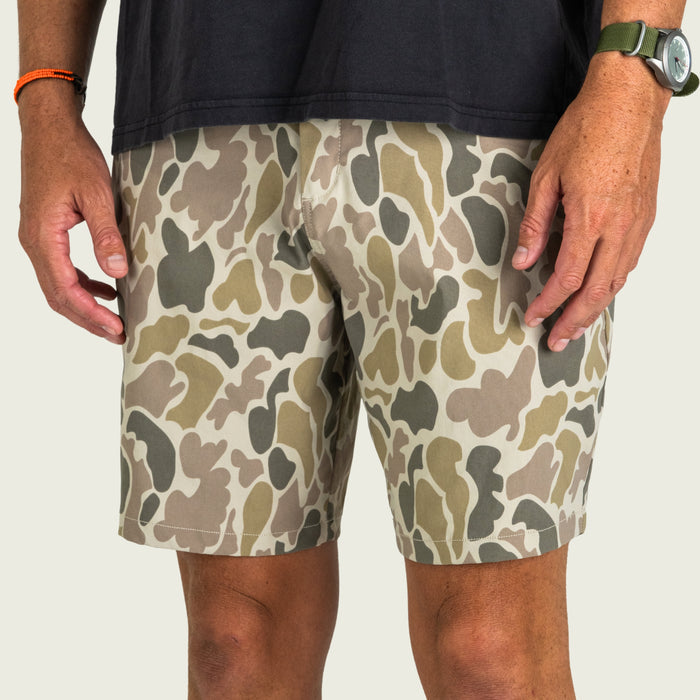 Marsh Wear Prime Short - Khaki Mallard Camo