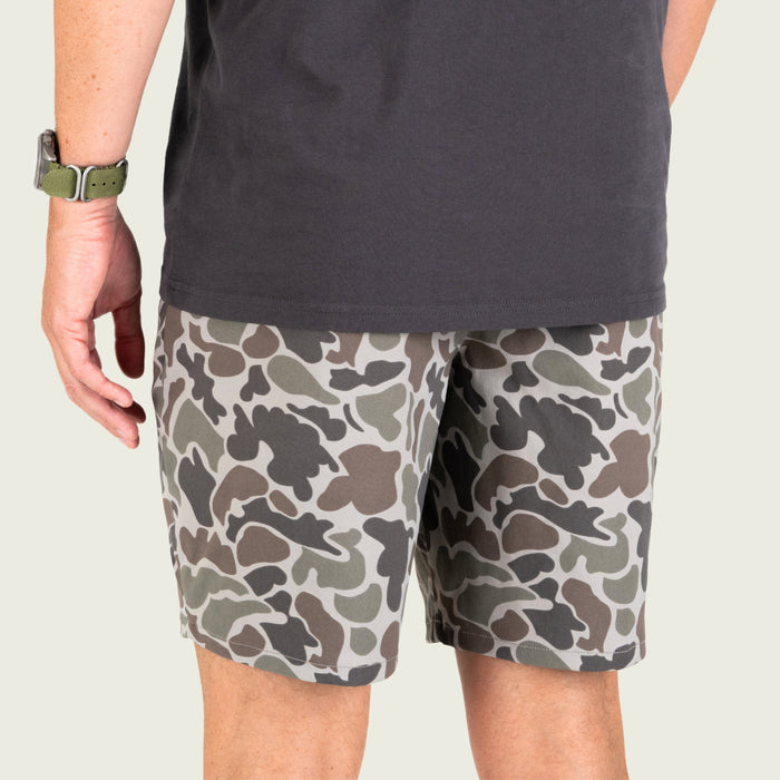 Marsh Wear | Prime Short | Dark Green Mallard Camo