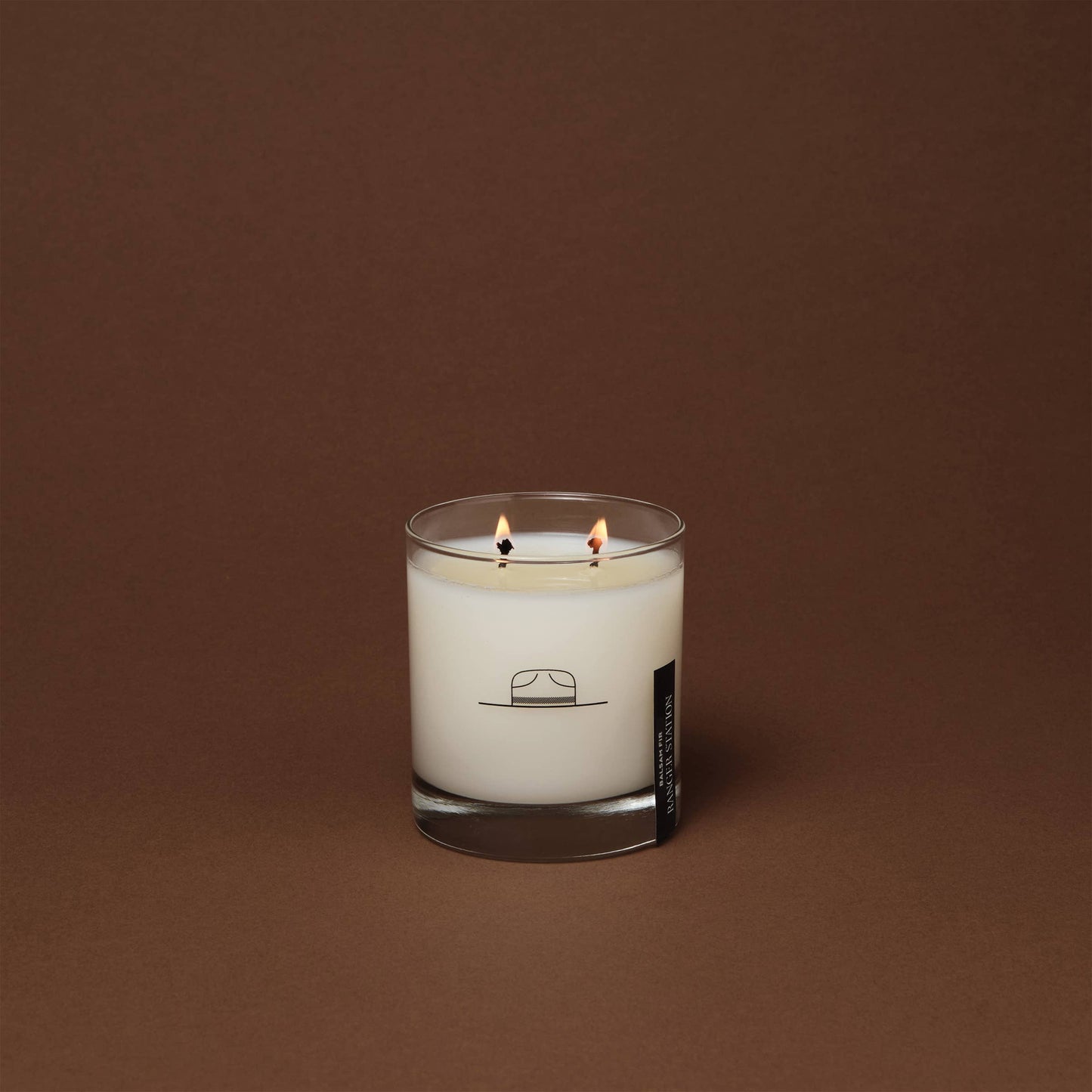 BALSAM FIR CANDLE: 11oz Rocks Glass