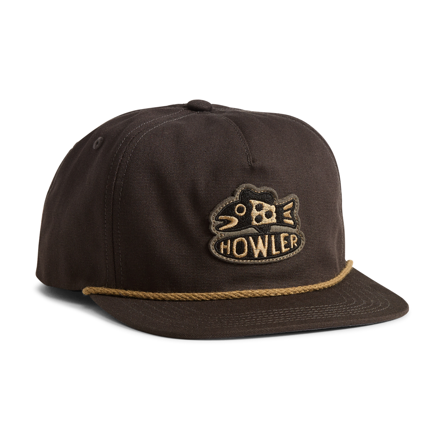 Howler Bros Unstructured Travelin' Fish Hat - Antique Black