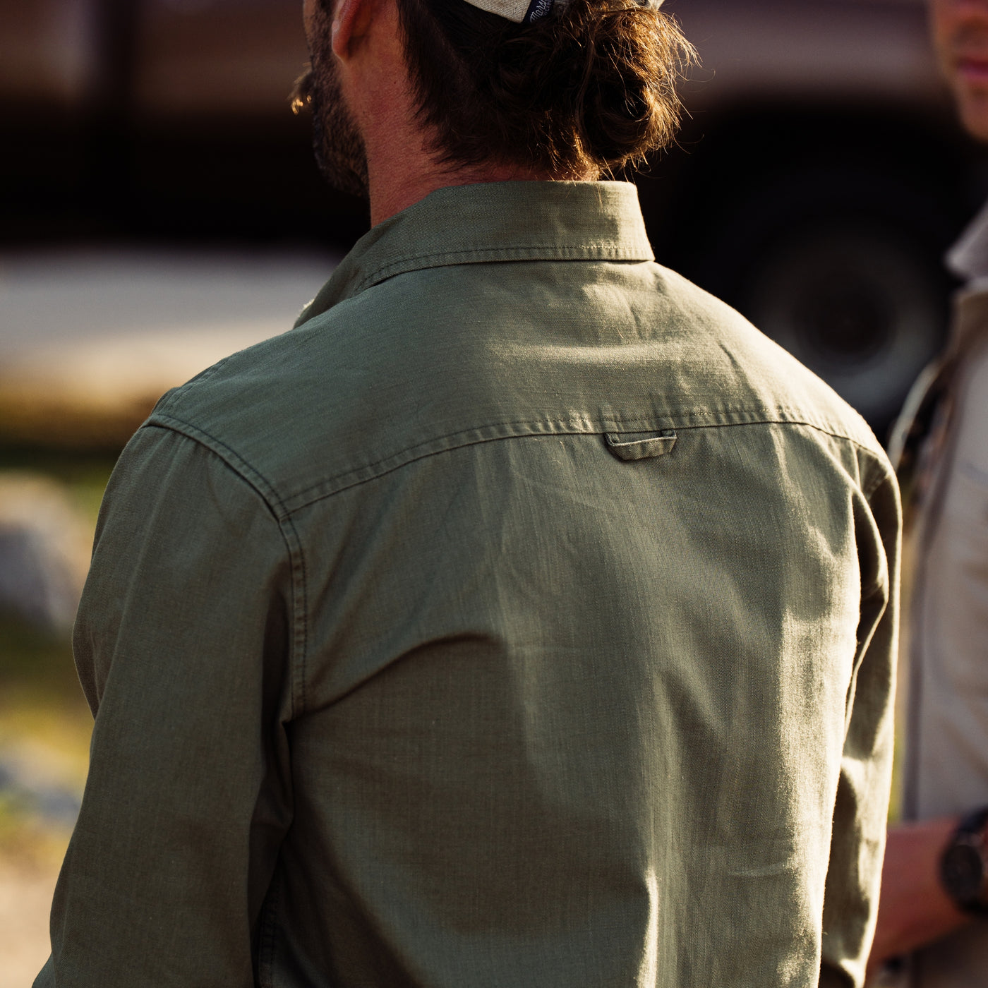Marsh South End Button Up - Light Olive