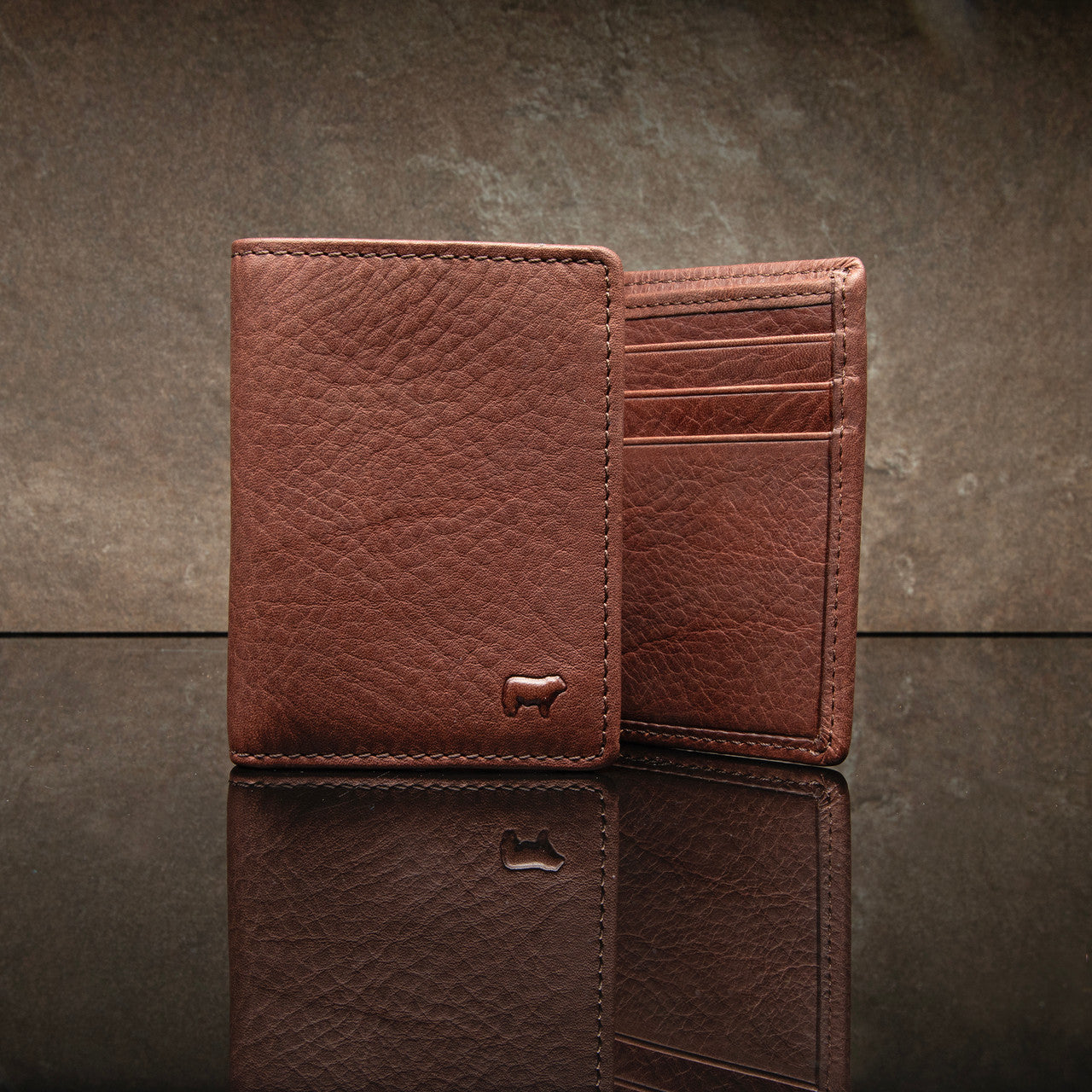 Classic Trifold Wallet - Tan