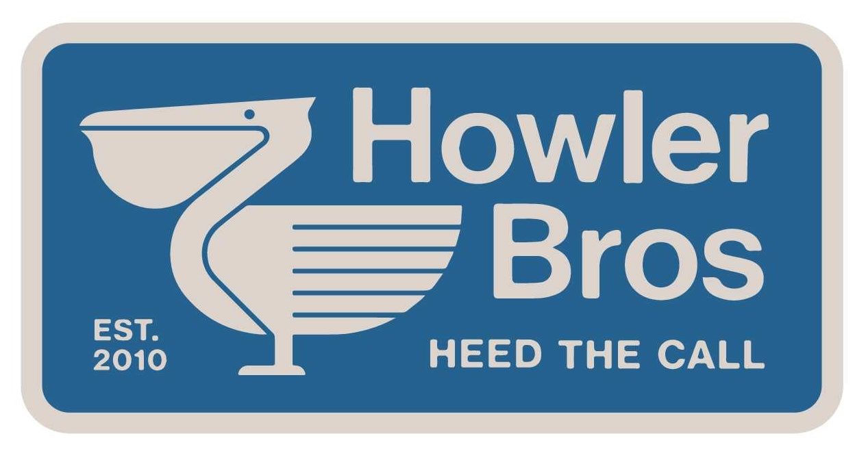 Howler Bros Pelican Postage Sticker - Rectangle