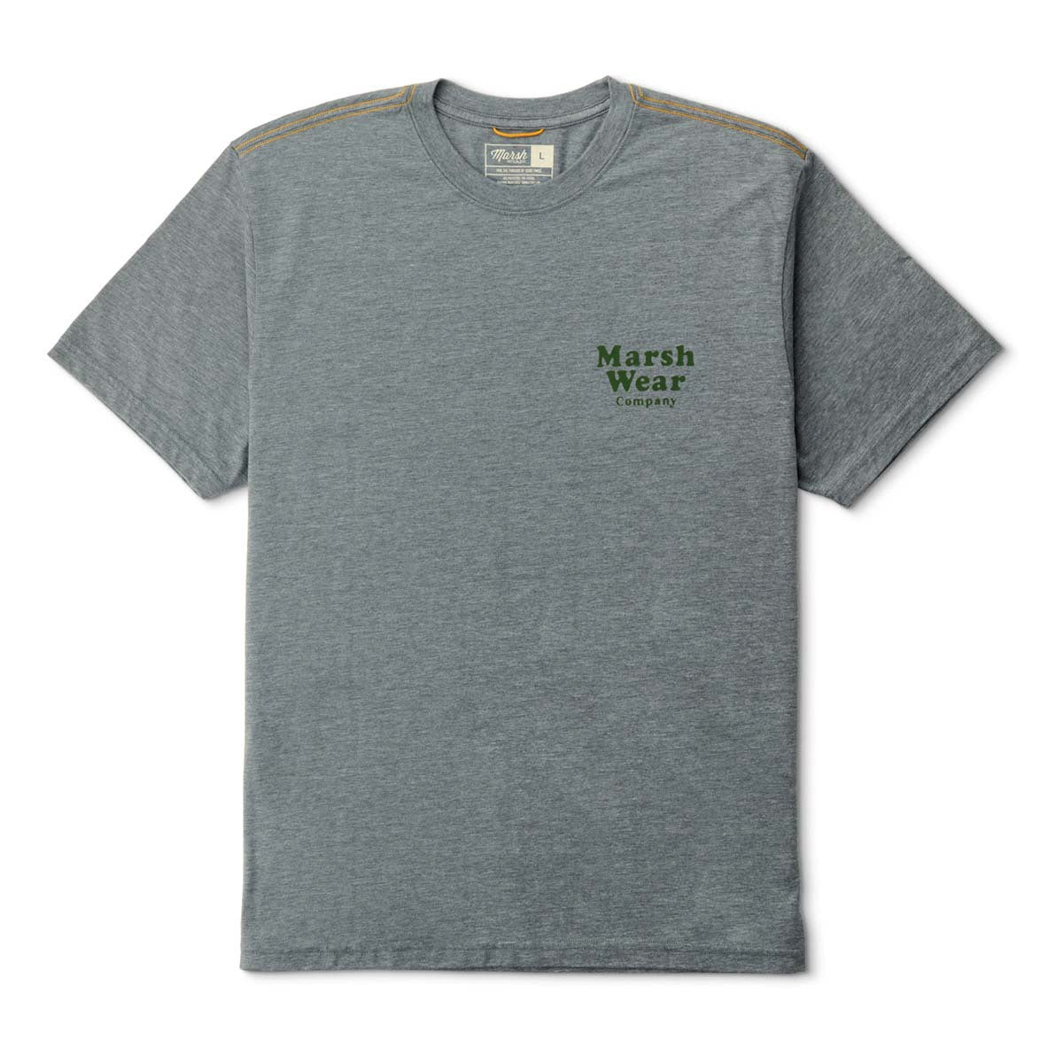 Marsh Heritage Turkey Tee - Steel Heather