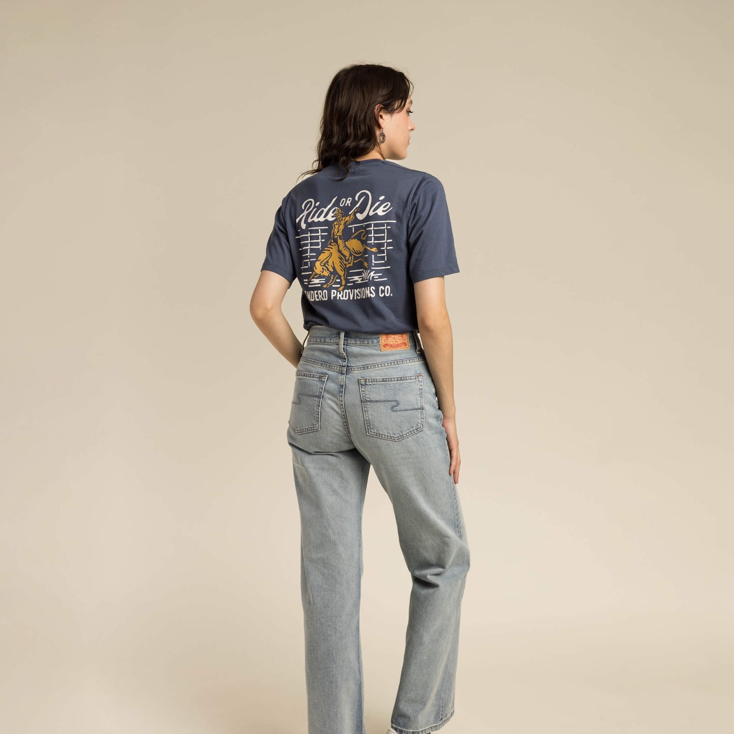 Sendero Ride or Die Tee - Navy