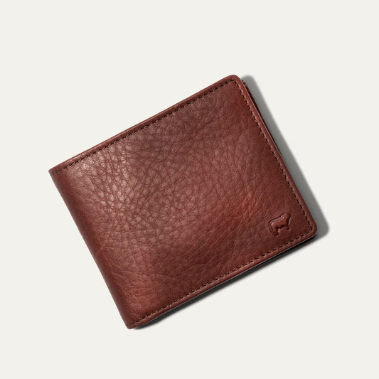 Classic Billfold Wallet - Cognac