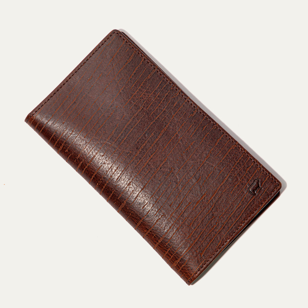 Classic Pocket Secretary Wallet - Brown
