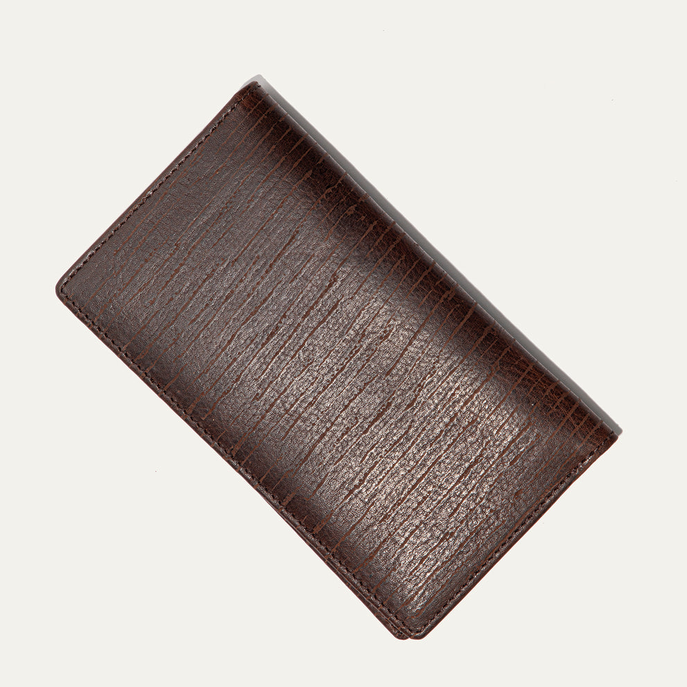 Classic Pocket Secretary Wallet - Brown