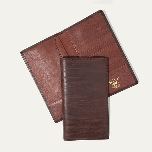 Classic Pocket Secretary Wallet - Brown