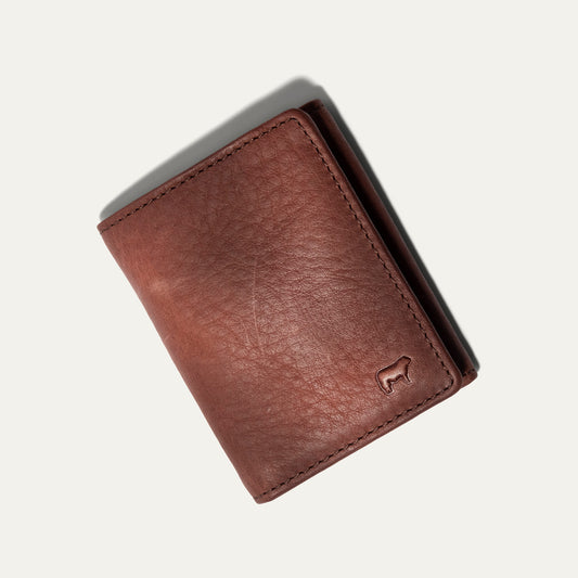 Classic Trifold Wallet - Tan