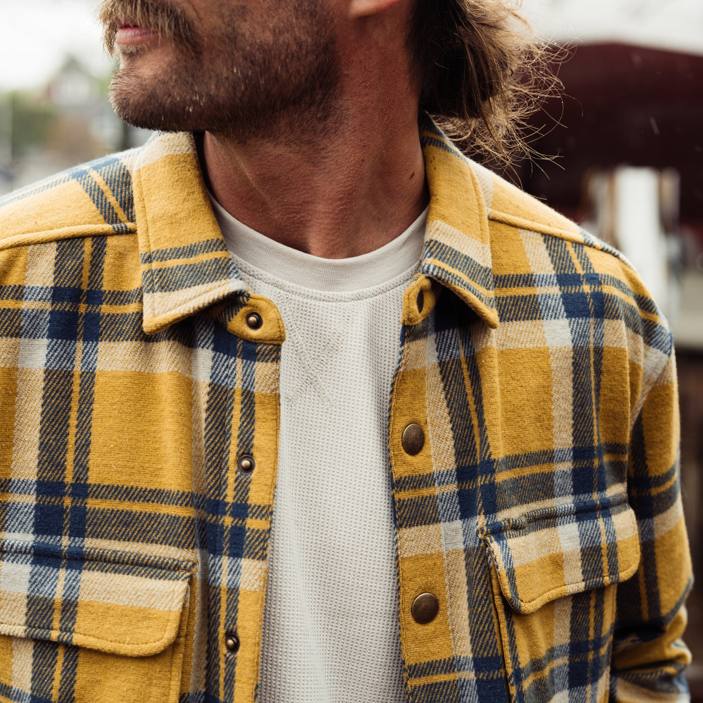 Marsh Seadrift Overshirt - Harvest Gold