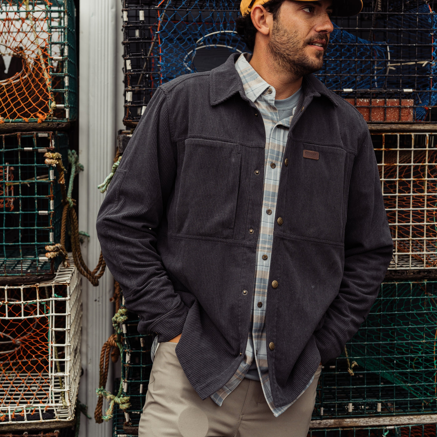 Marsh Westerly Flannel - Fog