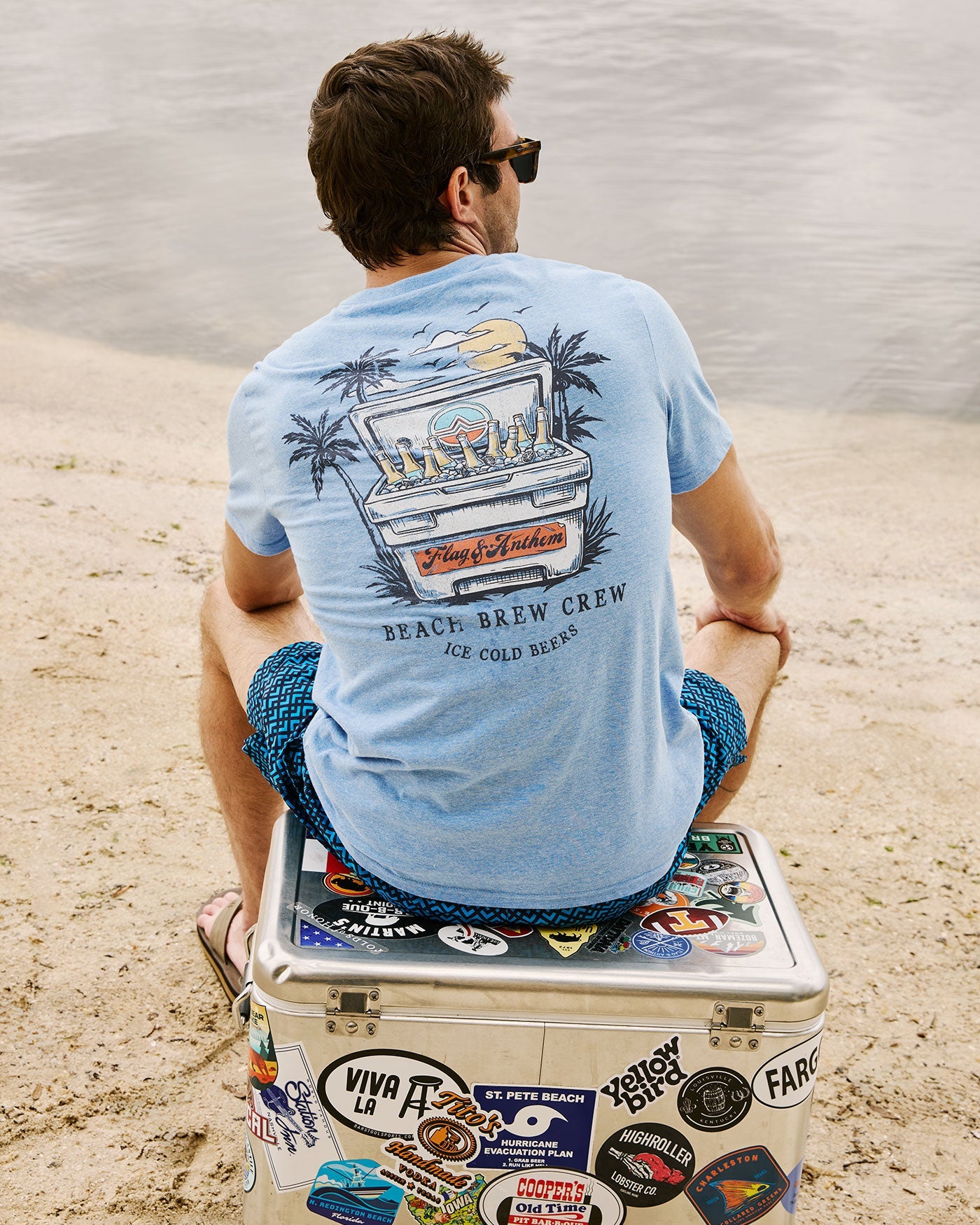 Flag and Anthem Beach Brew