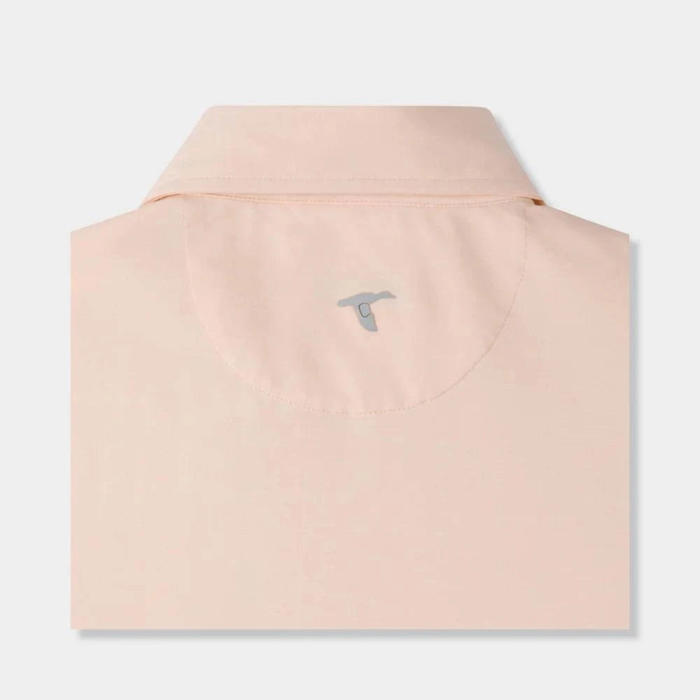 GenTeal Heritage Peach Heathered Brrrº Performance Polo