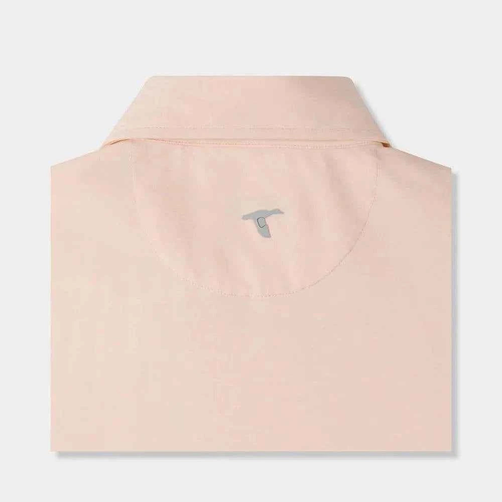 GenTeal Heritage Peach Heathered Brrrº Performance Polo