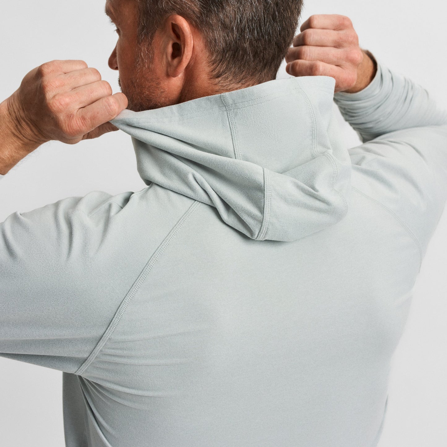 GenTeal Fog Grey Wander Hoodie