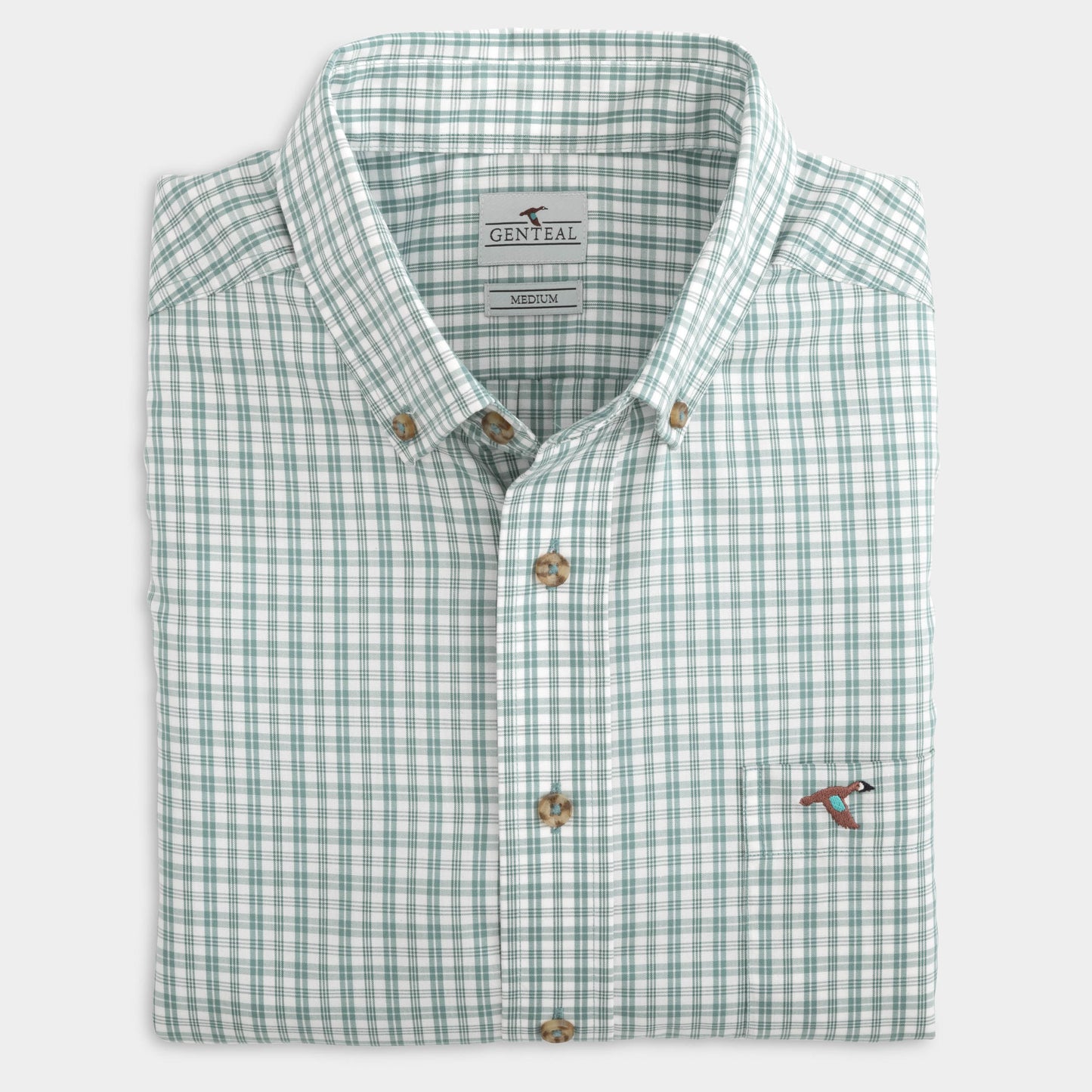 GenTeal Rhodes Cotton Sport Shirt - Ivy Rhodes