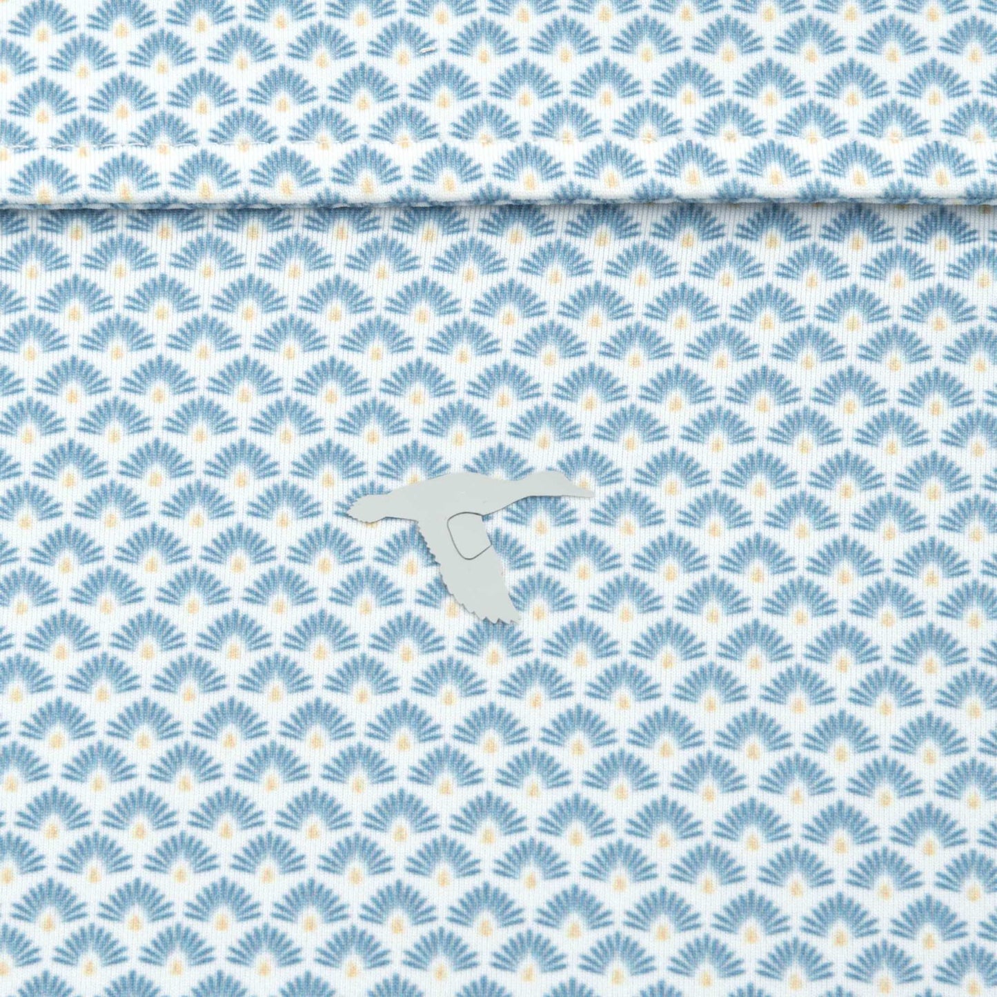 GenTeal Blue Agave Printed Polo