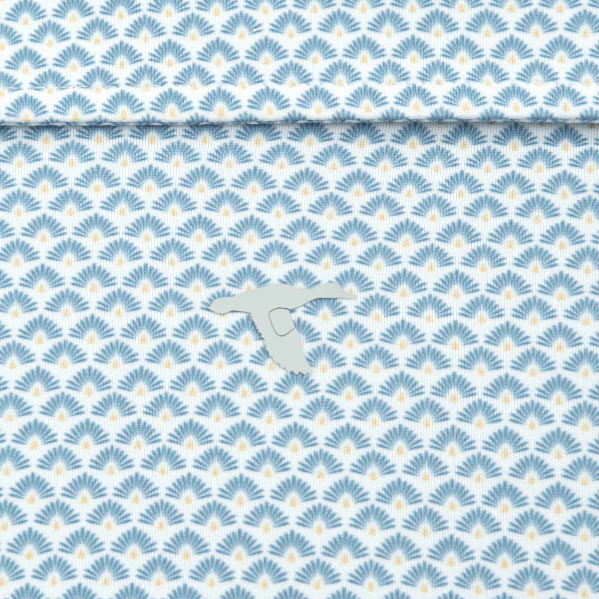 GenTeal Blue Agave Printed Polo
