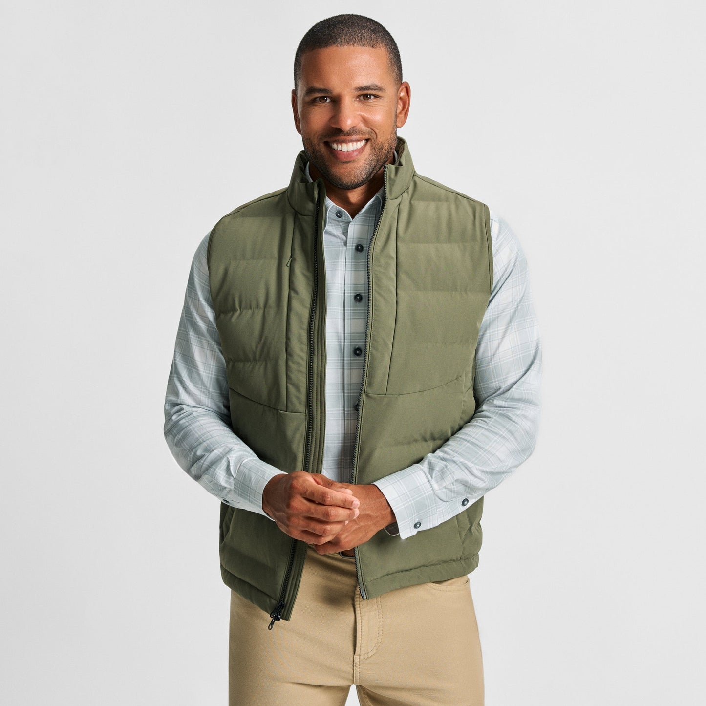 Genteal Olive Anderson Vest