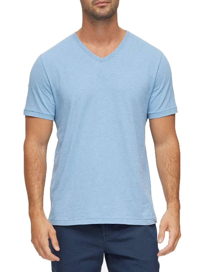 Flag and Anthem Light Blue Chatham Tee