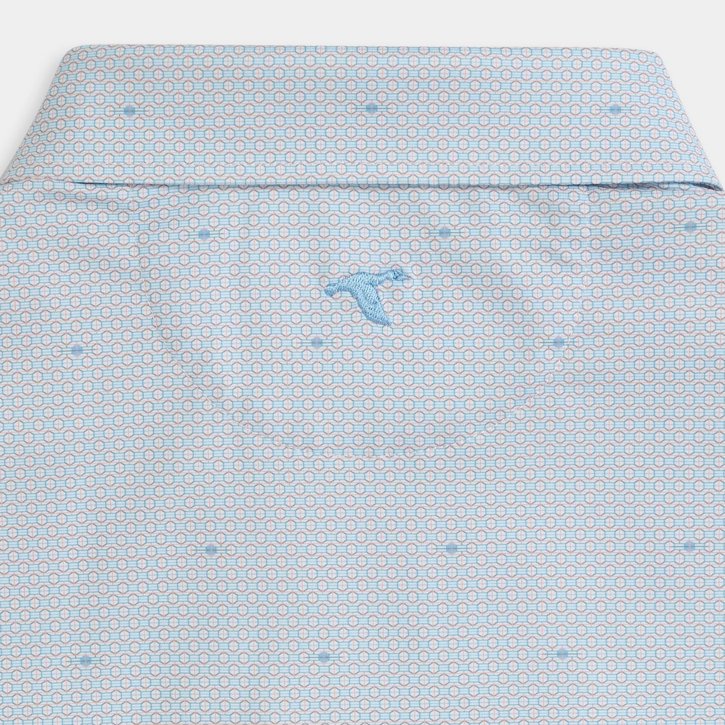 GenTeal Gridline Performance Polo - Sunrise