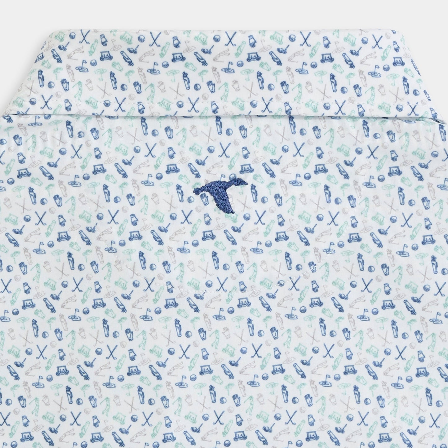 GenTeal Caddie's Choice Printed Performance Polo - Green Bay