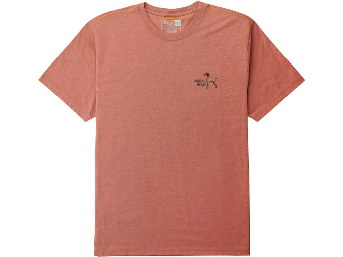 Marsh Field Tee - Etruscan Red Heather