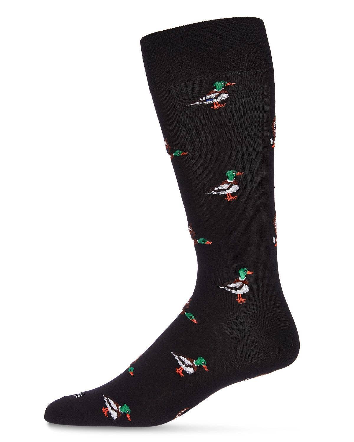 Mallard Duck Bamboo Blend Crew Socks