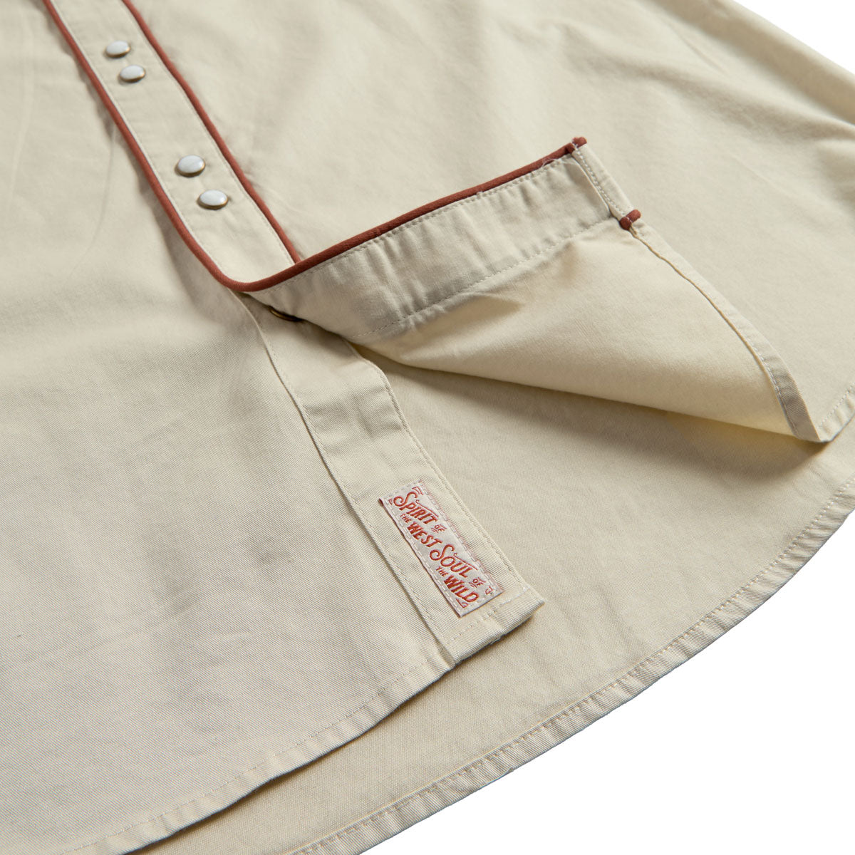 Sendero The Cody Western Shirt - Oat