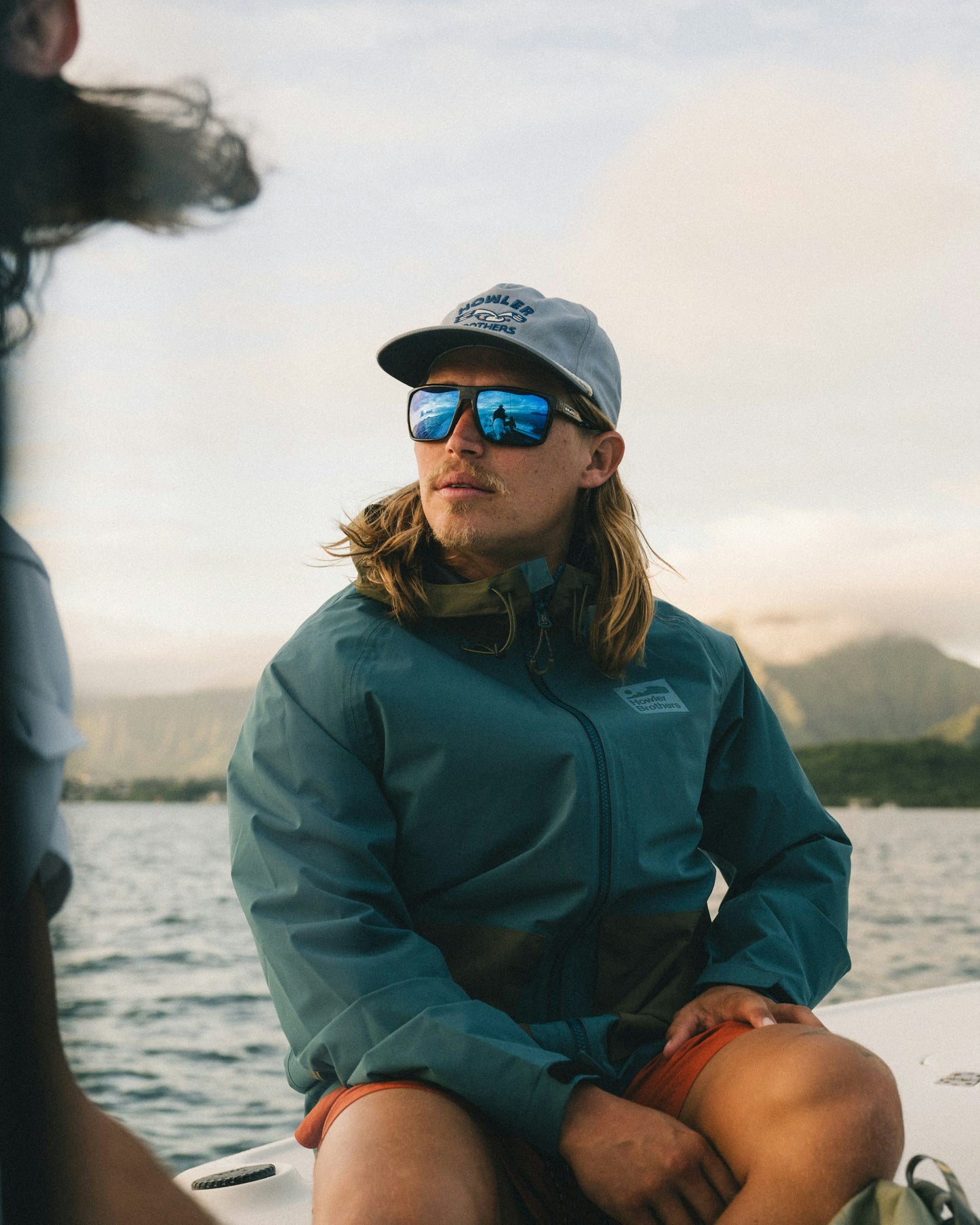 Howler Bros Unstructured Lone Gull Hat -Stone Blue