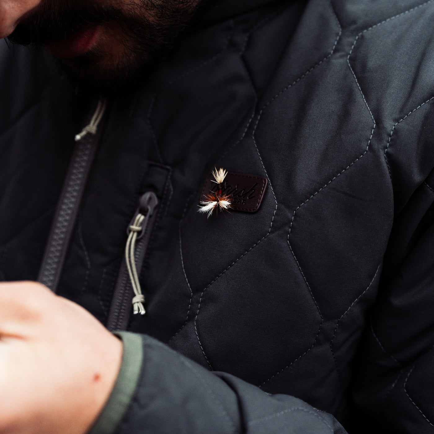 Marsh Barnwell Puff Jacket - Ash