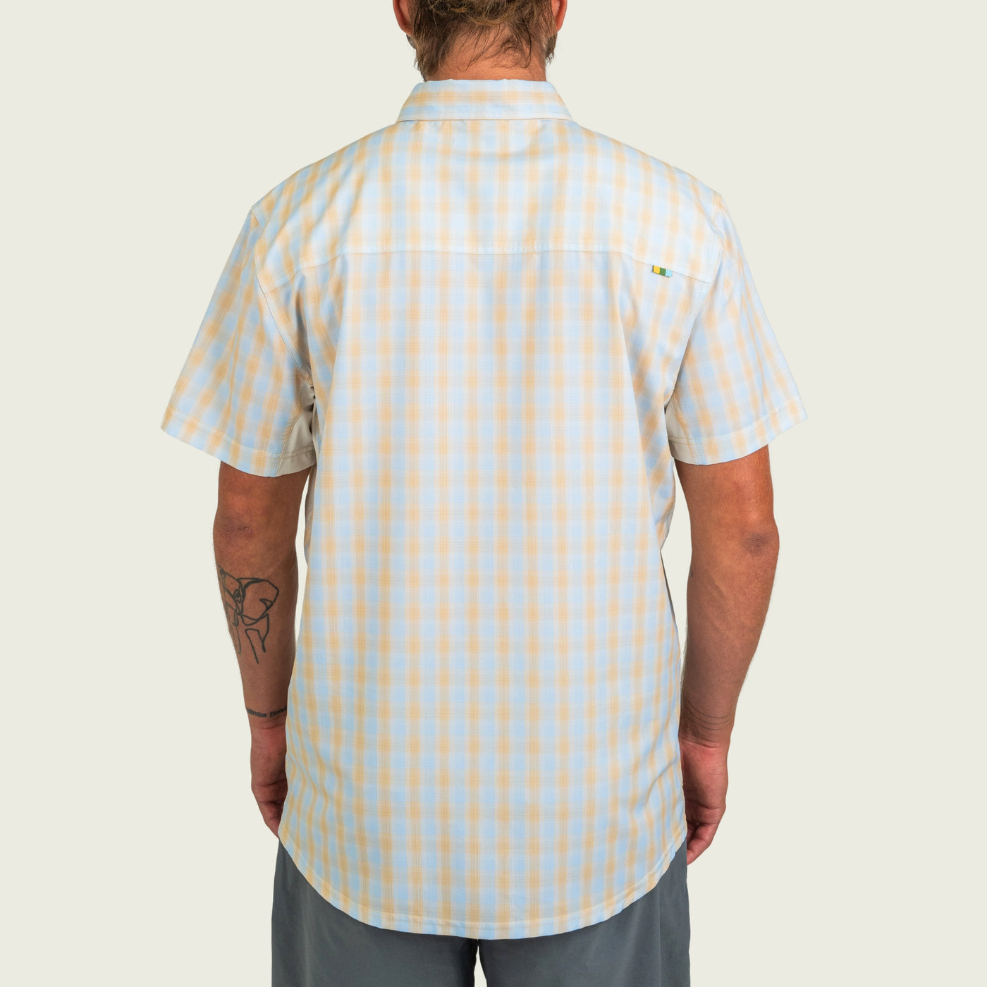 Marsh Lenwood Tech SS Shirt - Wheat