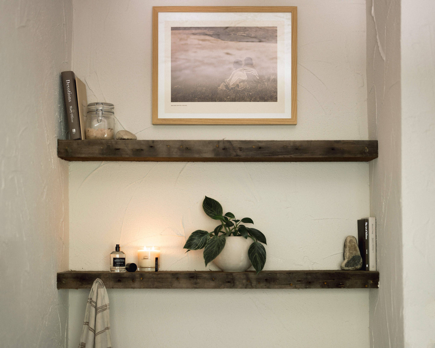 Leather + Pine Candle: 11 oz Rocks Glass