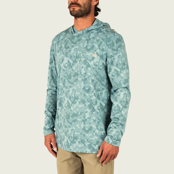 Marsh Buxton Tech Hoodie - Trellis Foxhole Heather