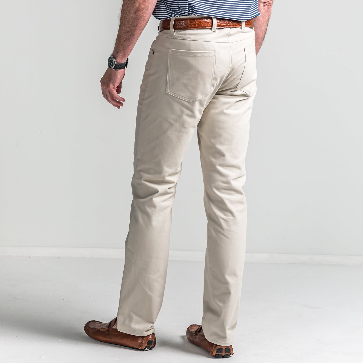 Onward Reserve Classic Five Pocket Pants - Stone