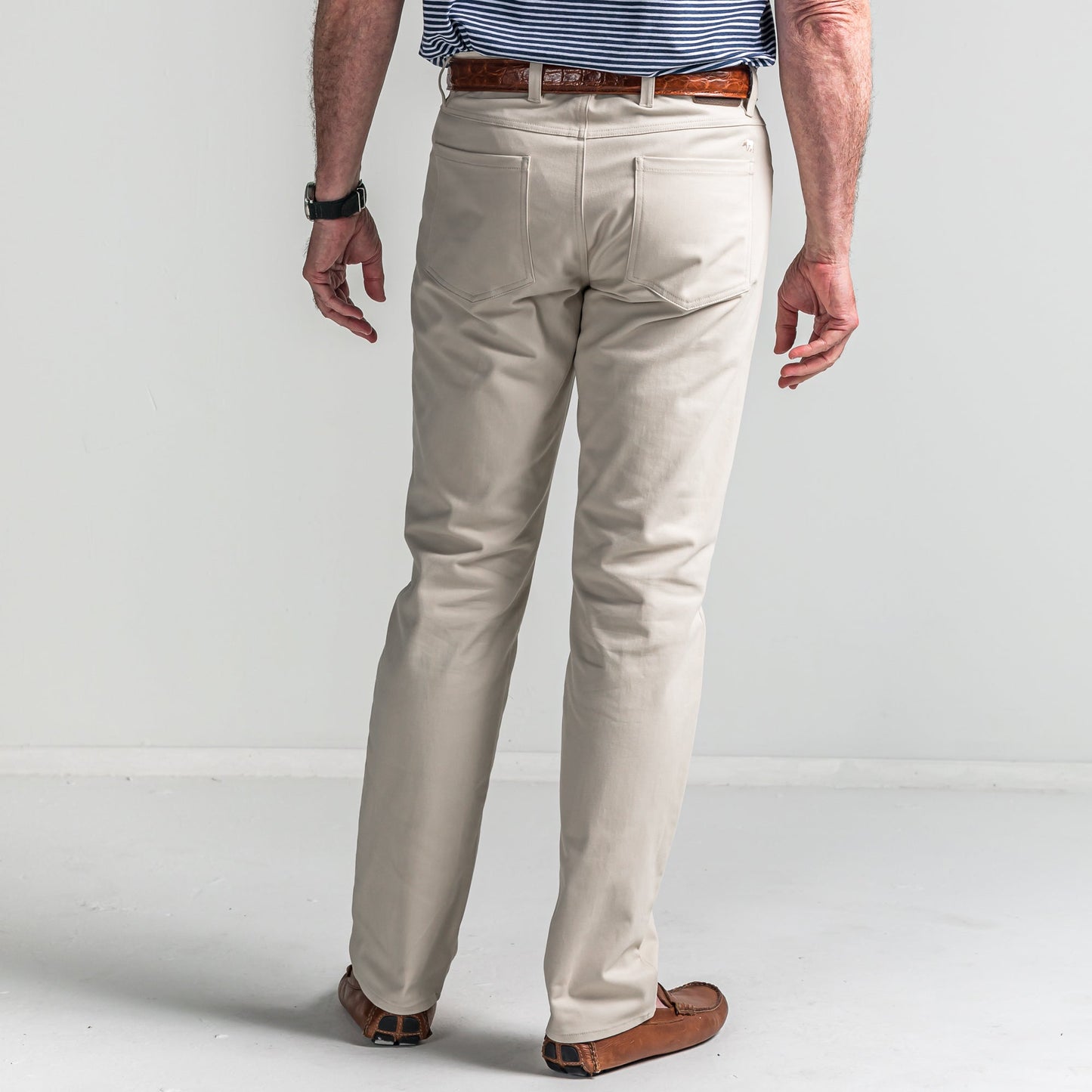 Onward Reserve Classic Five Pocket Pants - Stone