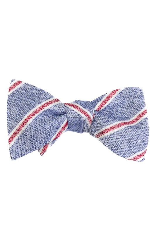 Bow Tie | Regatta Stripe | Sky Blue