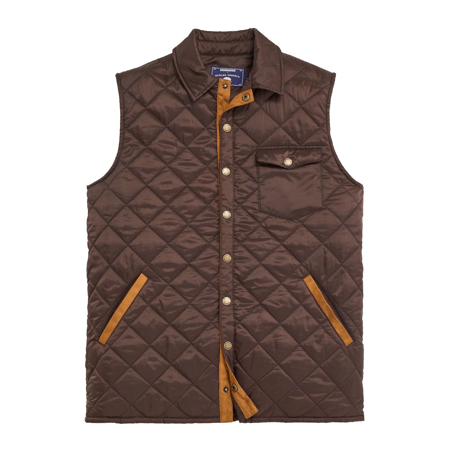 Onward Reserve Braswell Vest - Dark Brown