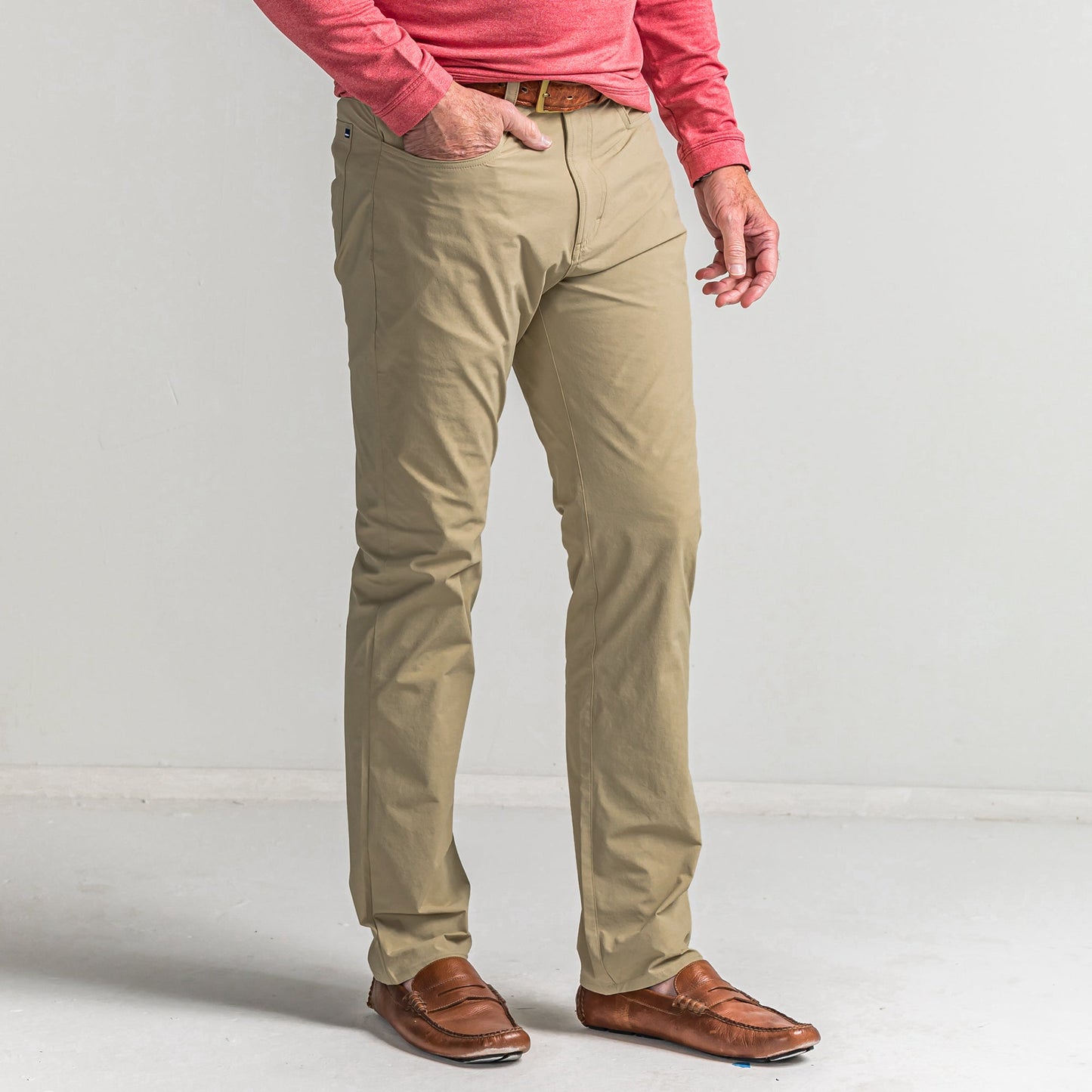 Onward Reserve Harris Performance Five Pocket Pants - Tan