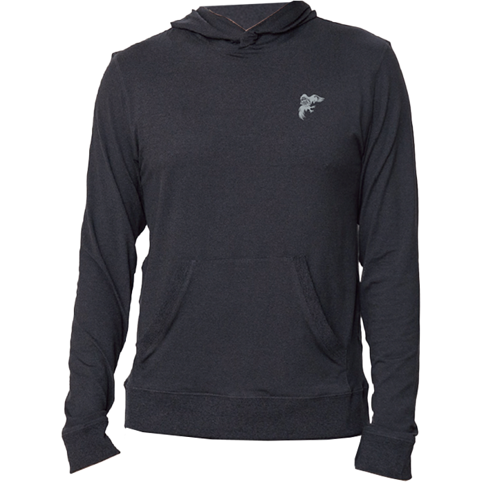 Roosters Performance Hoodie - Heathered Black