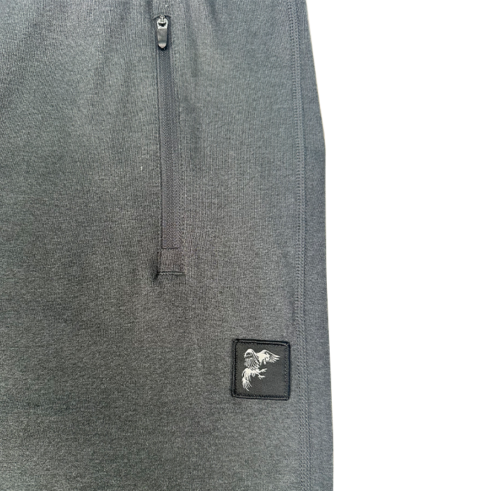 Roosters Saturday Jogger - Heather Black