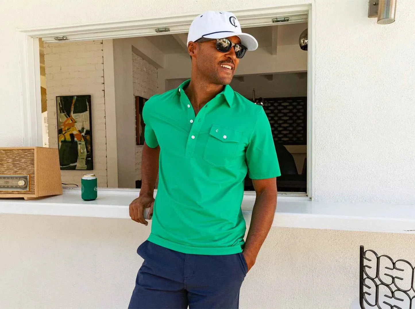 Criquet Performance Jersey Players Shirt - Augusta Green