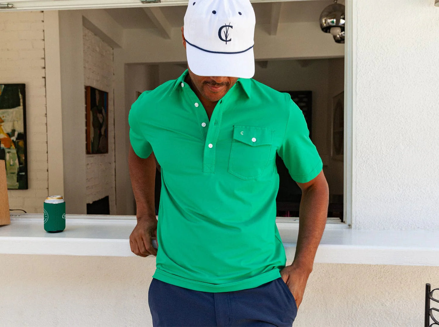 Criquet Performance Jersey Players Shirt - Augusta Green