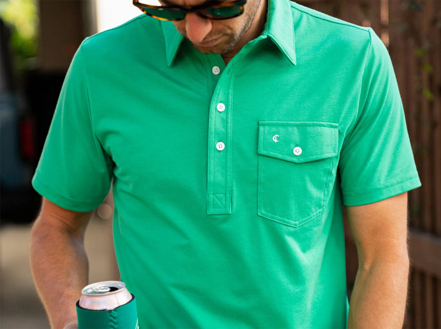Criquet Performance Jersey Players Shirt - Augusta Green