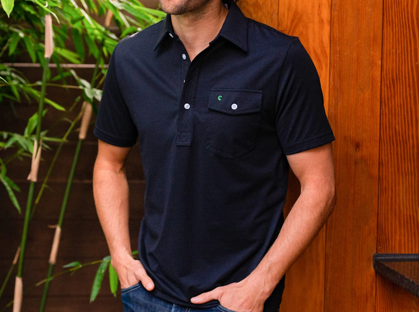 Criquet Performance Players Shirt - Black
