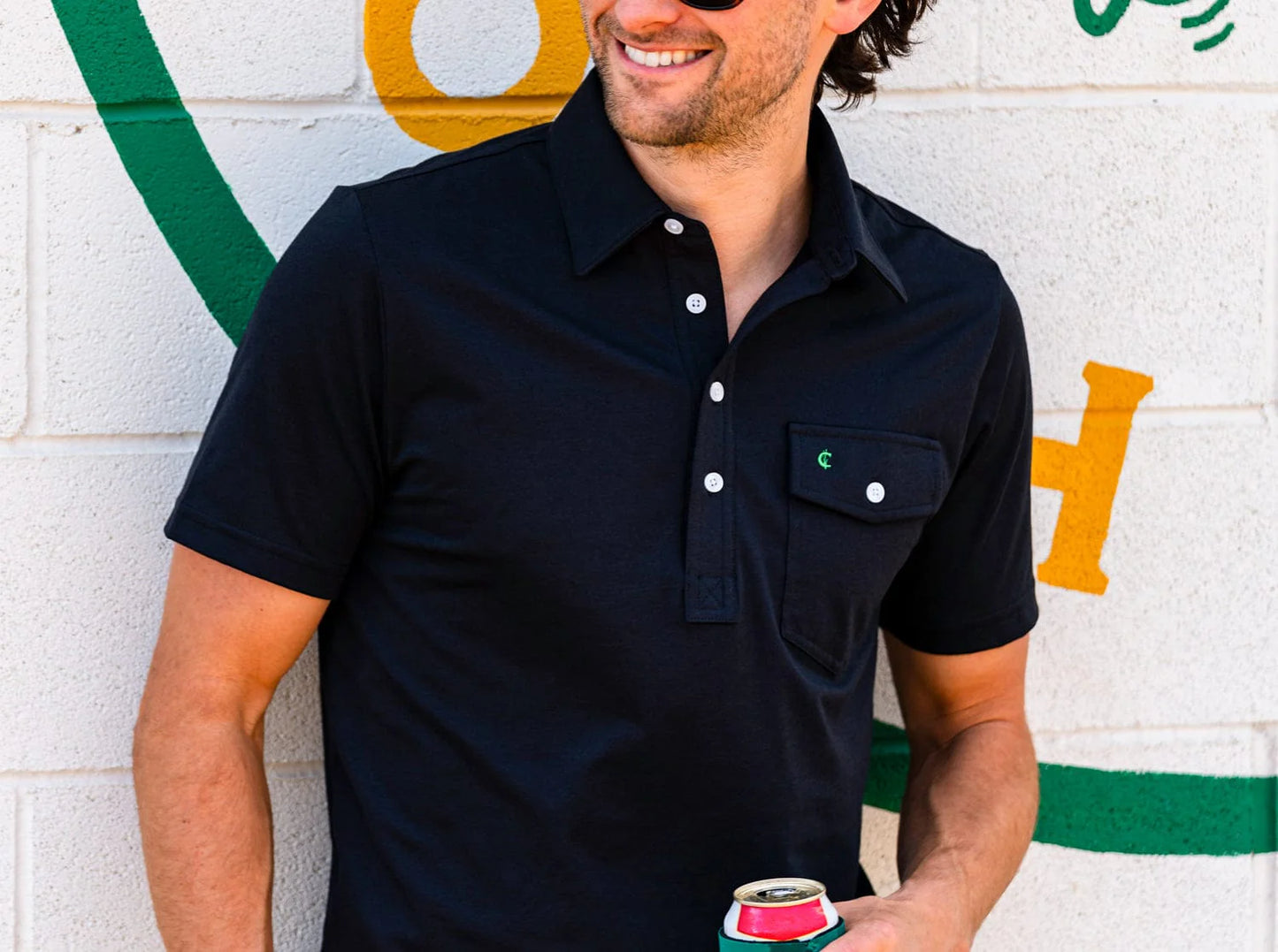 Criquet Performance Players Shirt - Black