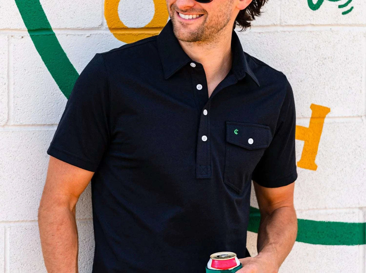 Criquet Performance Players Shirt - Black