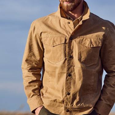 Tom Beckbe Chatom Waxed Jacket - Wheat